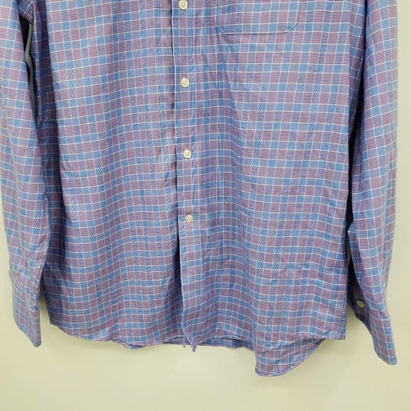 Pronto Uomo Non Iron Classic Fit Egyptian Cotton Button Dress Shirt 15.5 34/35 - Picture 6 of 11